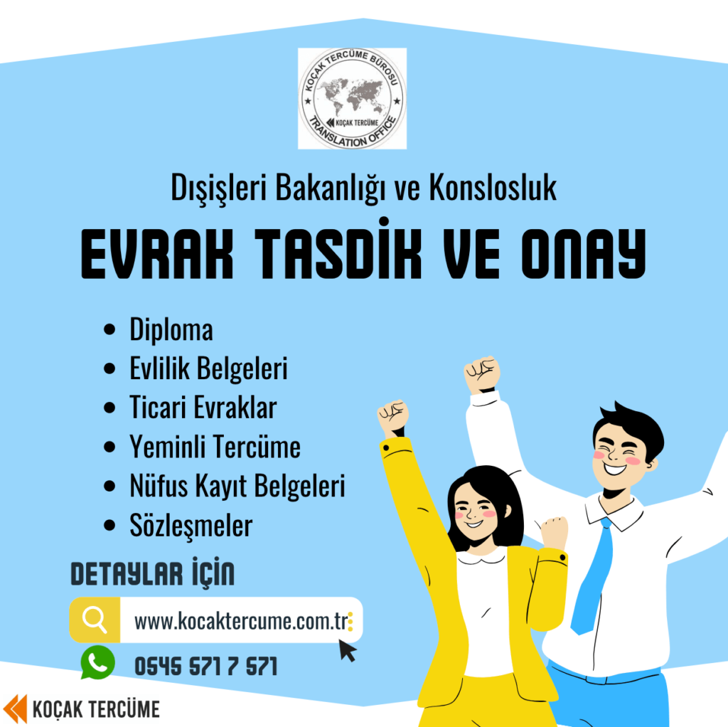 Evrak Tasdik onay